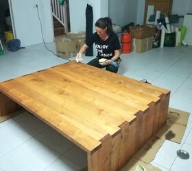 dye wood with teak oil professional finish