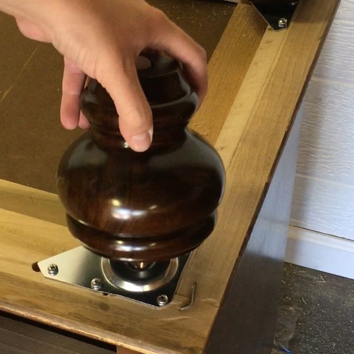 how to easily add legs to furniture