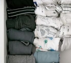 how to organize a nursery dresser