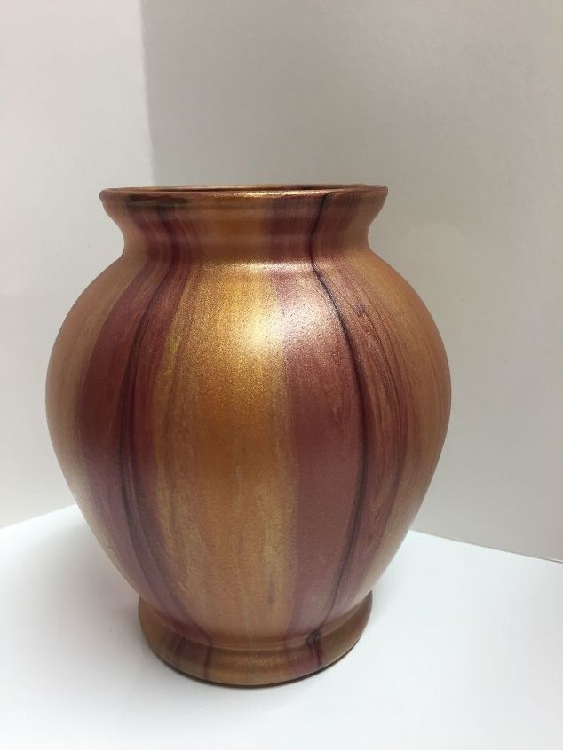 vase from plain to fabulous, Finished project