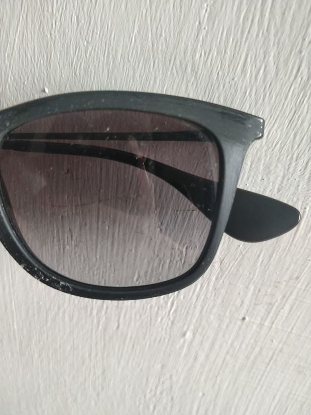 How to clean sticky layer sunglasses frame? Hometalk