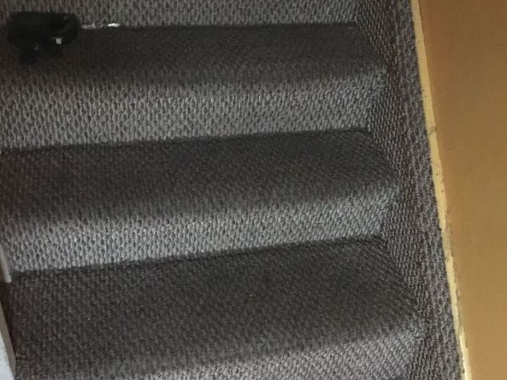 q how do i remove carpet from my stairs