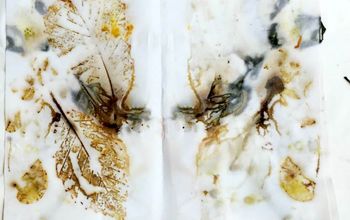 How to EcoPrint on Paper