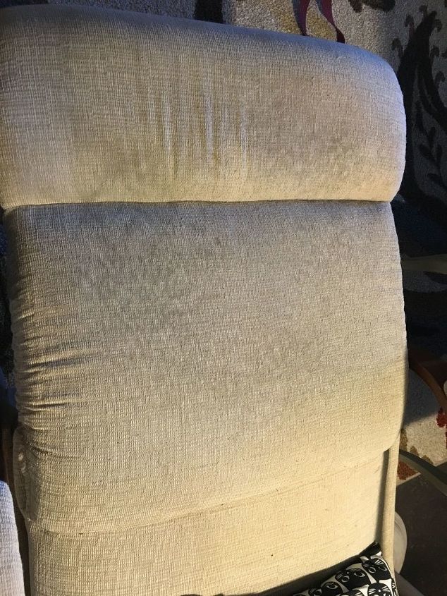 how do you recover the leg portion of a recliner