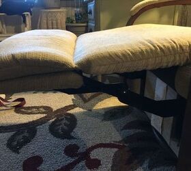 How do you recover the leg portion of a recliner? Hometalk