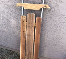 10 wood sled