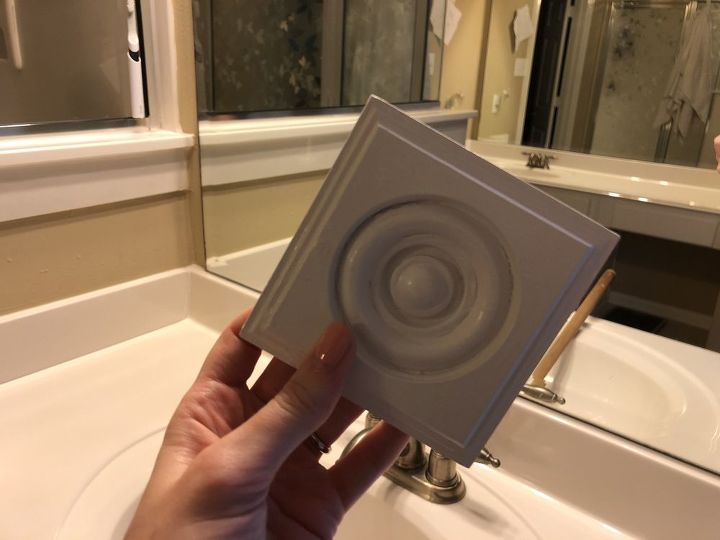 how to frame your builder grade mirror