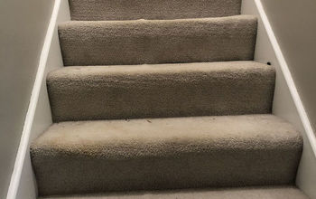 Rustic Unfinished Staircase Makeover