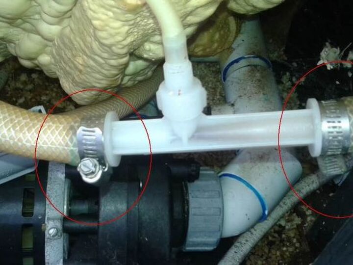 q anyone have a tip on how to remove a stuck pvc hose