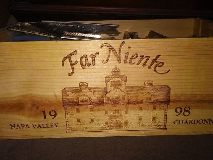 q h how do i decorate with a wine crate