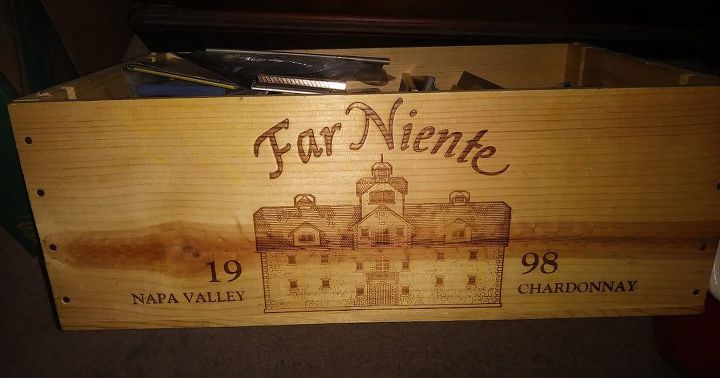 q h how do i decorate with a wine crate