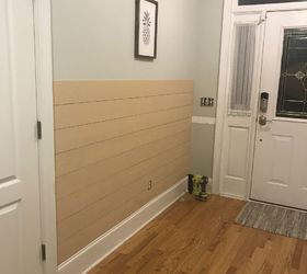 shiplap board and batten wall