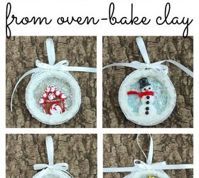 how to make clay christmas ornaments