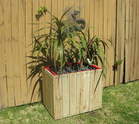 filing cabinet red planter new lease on life