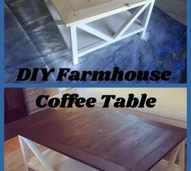 diy farmhouse coffee table
