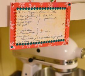 heirloom recipe card christmas ornament