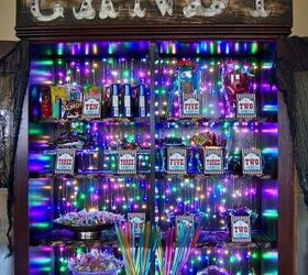 turn your hutch into a candy hutch