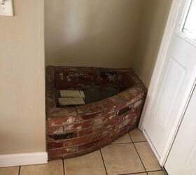 q what are your ideas for this interior brick planter
