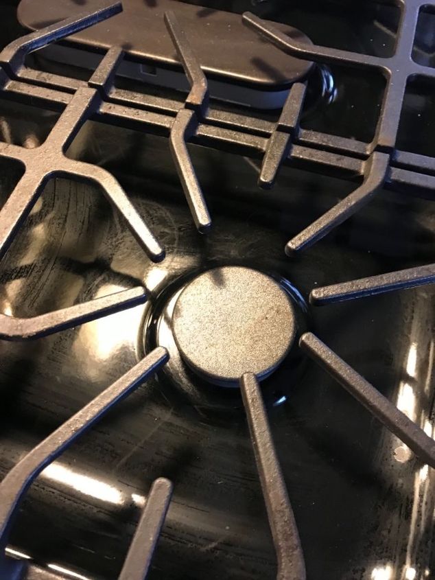 q cleaning stovetop