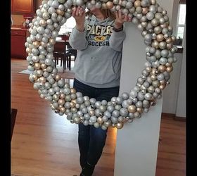 how do i add support to our pool noodle ornament wreath
