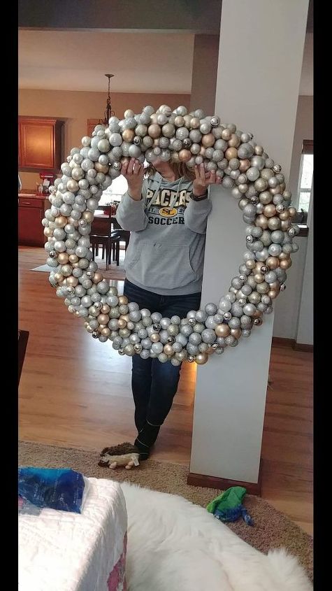q how do i add support to our pool noodle ornament wreath