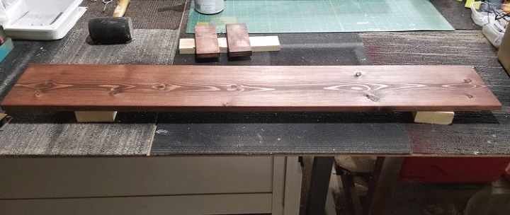 camino de mesa rstico de madera