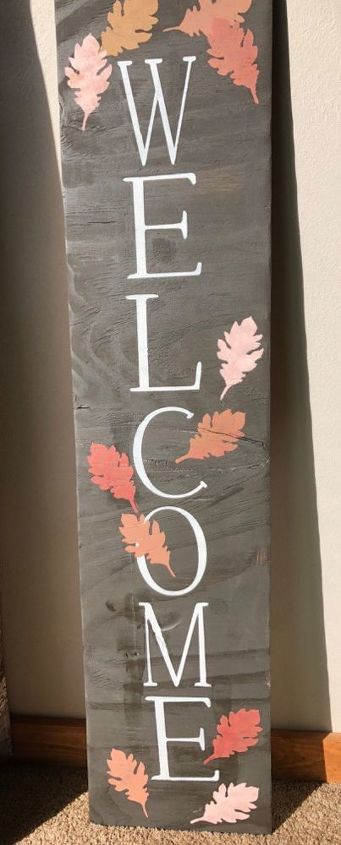 fall welcome sign, Made it a fall Welcome