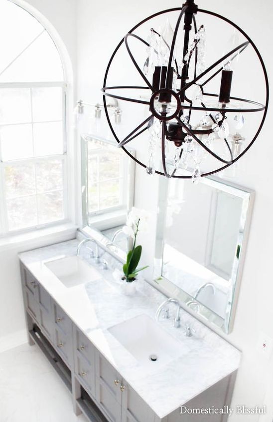 s 6 unexpected bathroom makeover ideas, Shimmering from Floor to Ceiling Master Bath