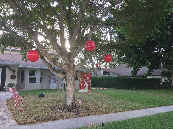 diy christmas beach ball ornaments