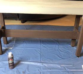 wooden bench upcycle