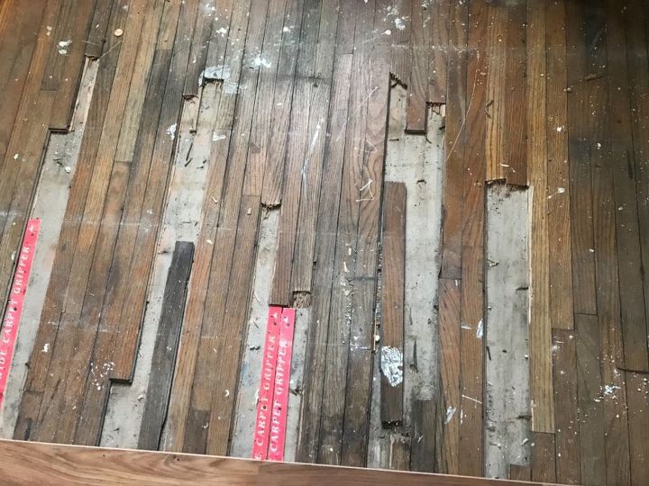 what should i do about missing pieces in wood floors