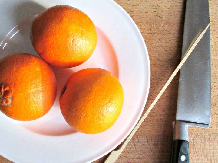 como secar facilmente fatias de laranja para decoraes de natal