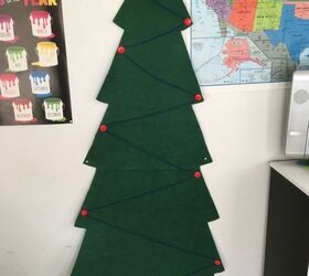 felt christmas tree for small children