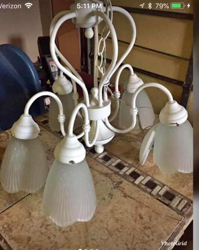 How Can I Replace Outdated Glass, How To Replace Chandelier Light Fixture
