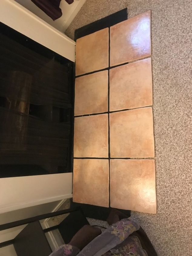 q how do i approach a fireplace hearth tile project