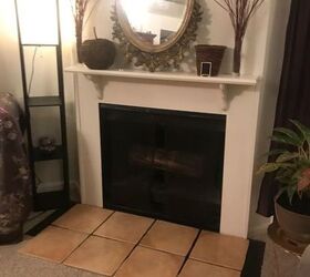 q how do i approach a fireplace hearth tile project