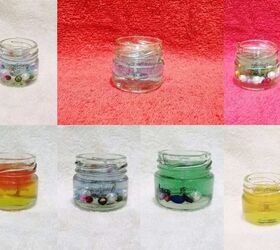 diy colored gel candles
