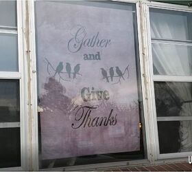 hand painted thanksgiving banner