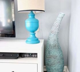 spray painted ombre basket
