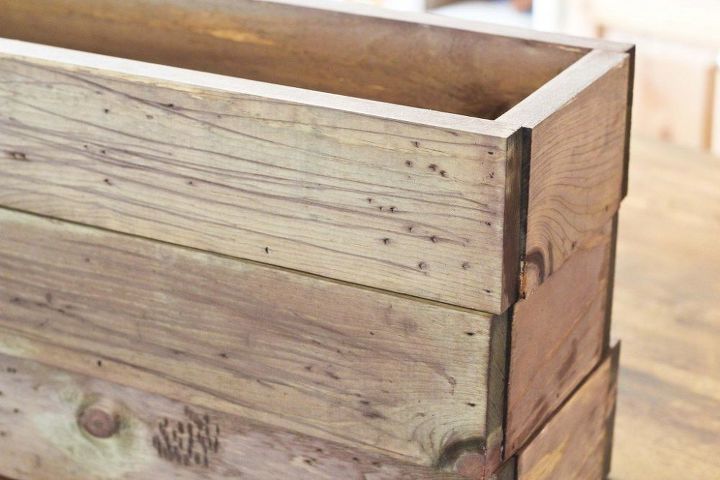 caja de madera rstica