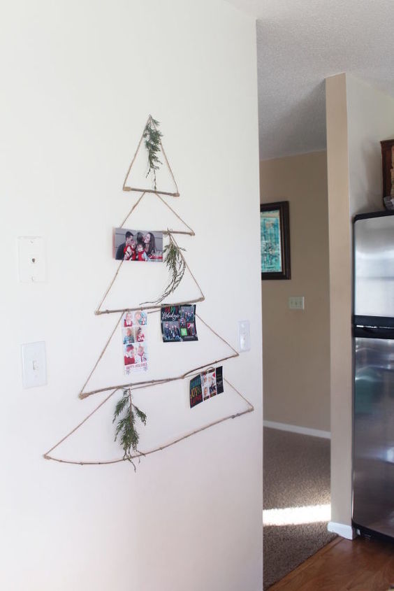 merry mail tree christmas card display