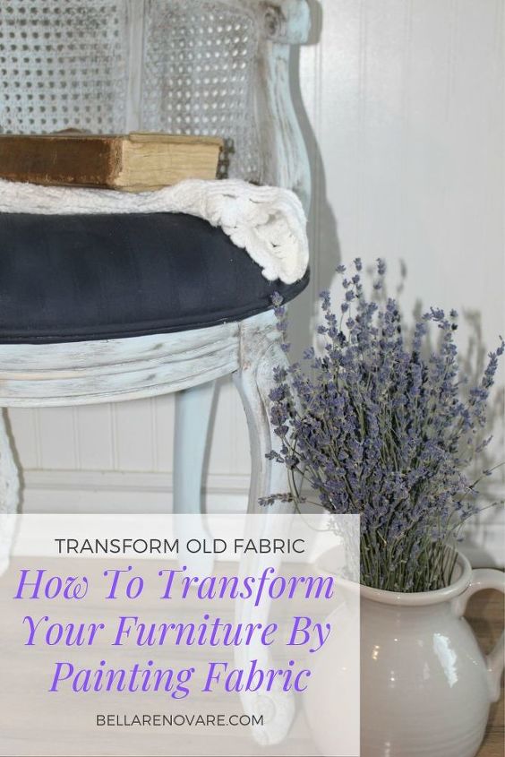 como transformar tus muebles pintando la tela