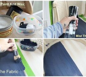 how to transform your furniture by painting fabric