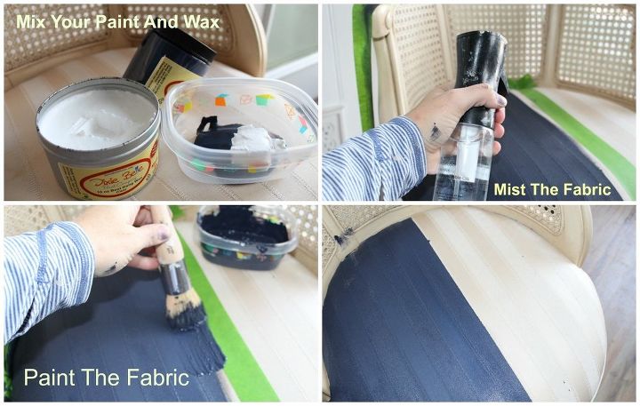 como transformar seus mveis pintando o tecido