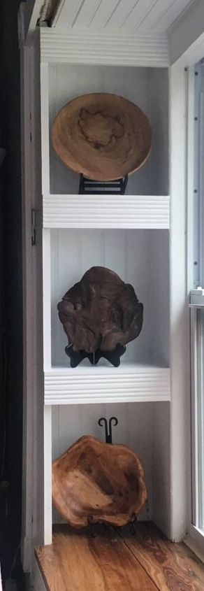 bay window built in bookshelf makeover