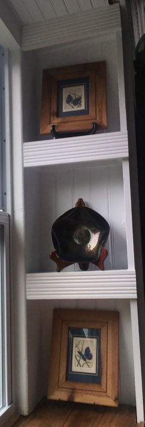 bay window built in bookshelf makeover