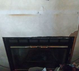how can i redo my ugly mobile home fireplace