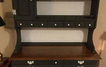 Maple Hutch Makeover DIY