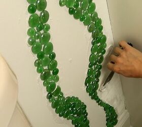 renovacin del bao por menos de 1k, Salpicadura trasera con gemas de la tienda del d lar Parte 2