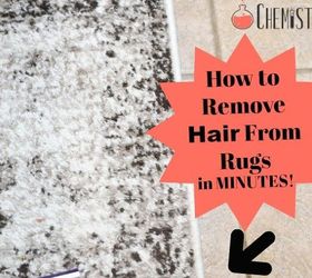 how to remove hair from a ruge in minutes